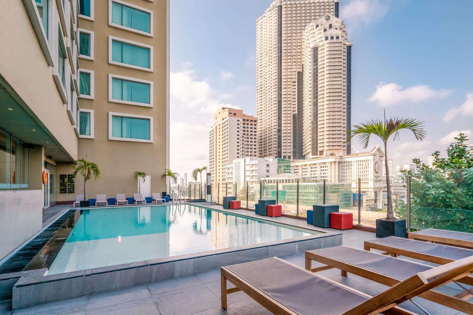 Hilton Garden Inn Bangkok Silom Exteriér fotografie